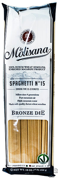 La Molisana Italian Pasta Spaghetti Bronze Die
