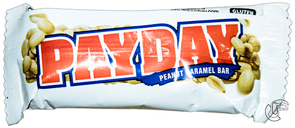Payday Snack Size Bar 0.6 oz, Indv.Wrpd, Bulk
