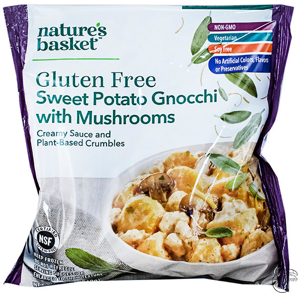 Nature's Basket Gluten Free Sweet Potato Mushroom Gnocchi