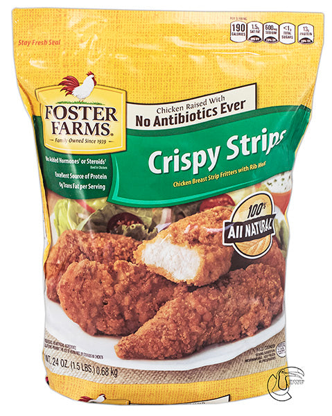 Foster Farms Crispy Chicken Breast Strips