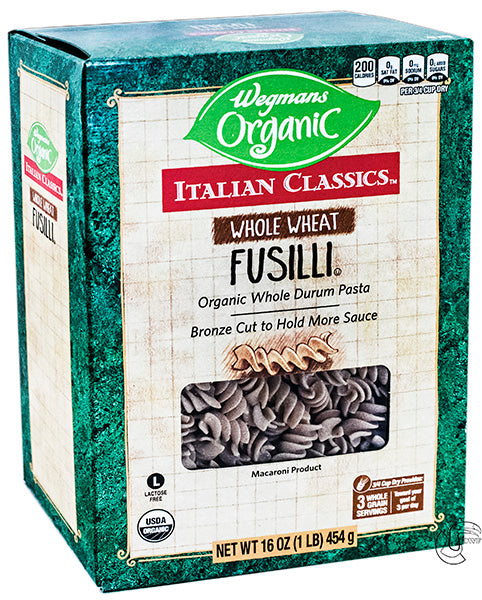 Wegman Organic Whole Wheat Linguine Pasta