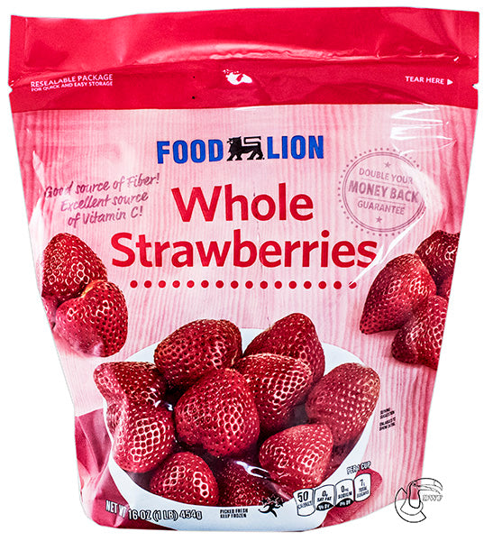 Food Lion Whole Strawberries 8/16 oz.