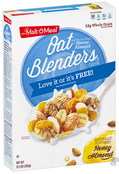 Malt-O-Meal Oat Blenders Honey Almond Cereal