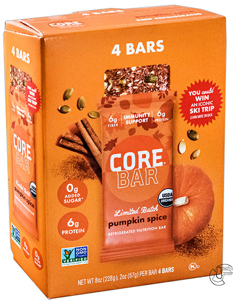 Core Foods Organic Pumpkin Spice Nutrition Bar