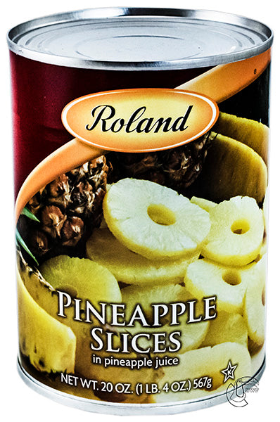 Roland Sliced Pineapple in Natural Juice