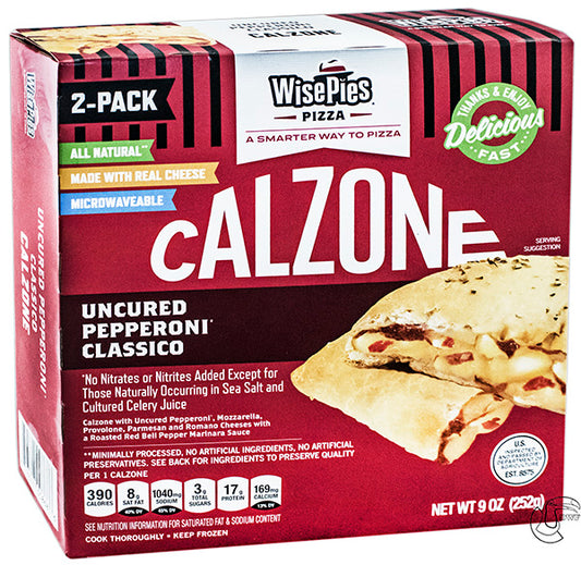 Wise Pies Pizza Pepperoni Calzone 2 pk