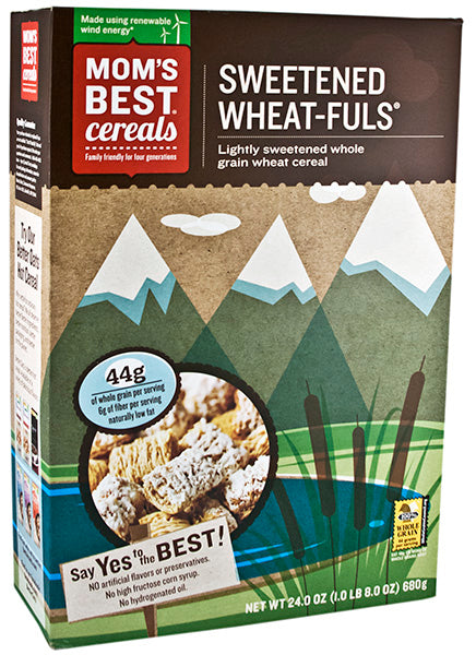 Mom's Best Natural's Sweetened Wheatful's