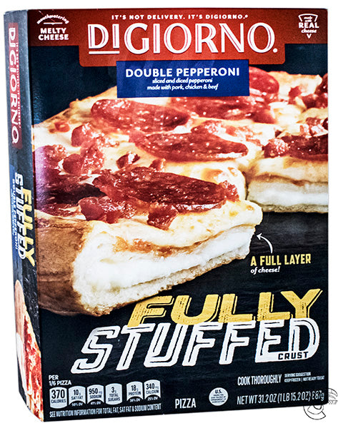 DiGiornio Fully Stuffed Crust Double Pepperoni Pizza