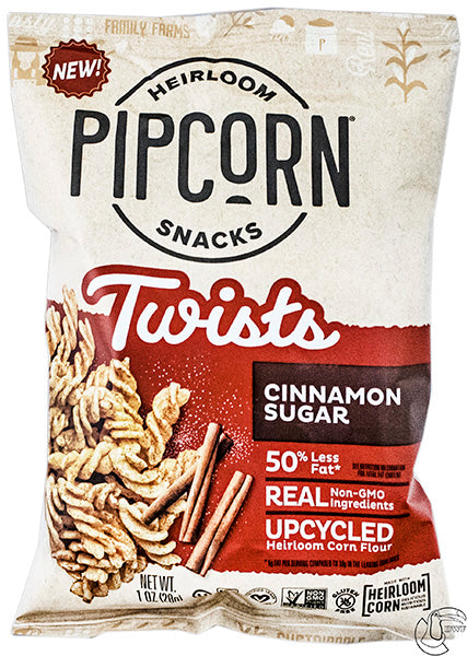 Pipcorn Heirloom Cinnamon Sugar Twists