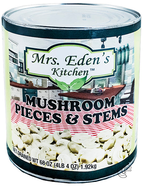 Mrs. Eden's Mushroom Pieces & Stems #10 Can (USA)