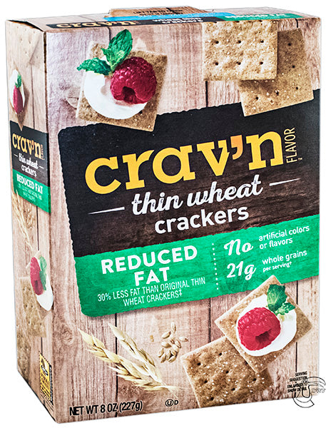 Crav'n Thin Reduced Fat Wheat Crackers