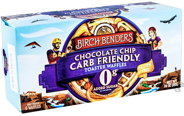 Birch Benders Carb Friendly Choc Chip Toaster Waffles